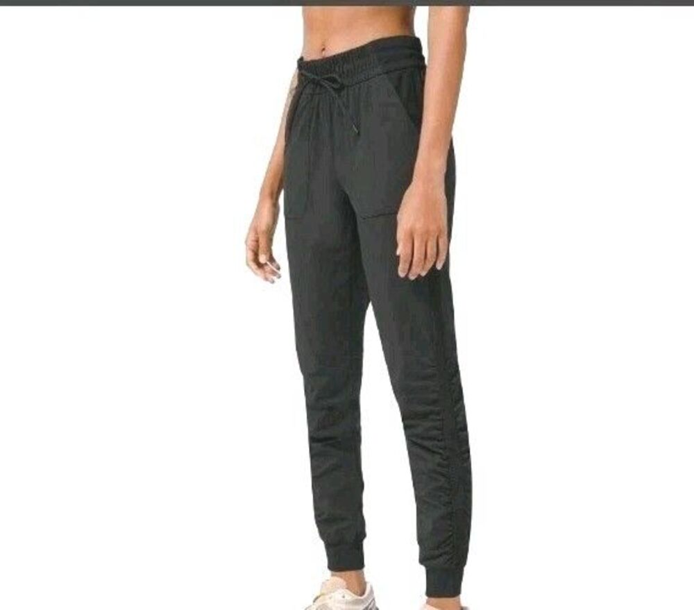 lululemon athletica Black Track Joggers